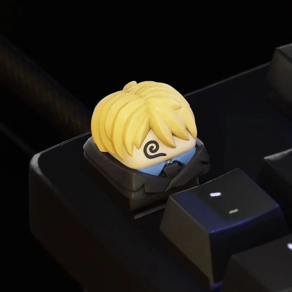 Keycaps YourLab – Set One Piece (Luffy, Zoro, Sanji) pour Clavier Mécanique