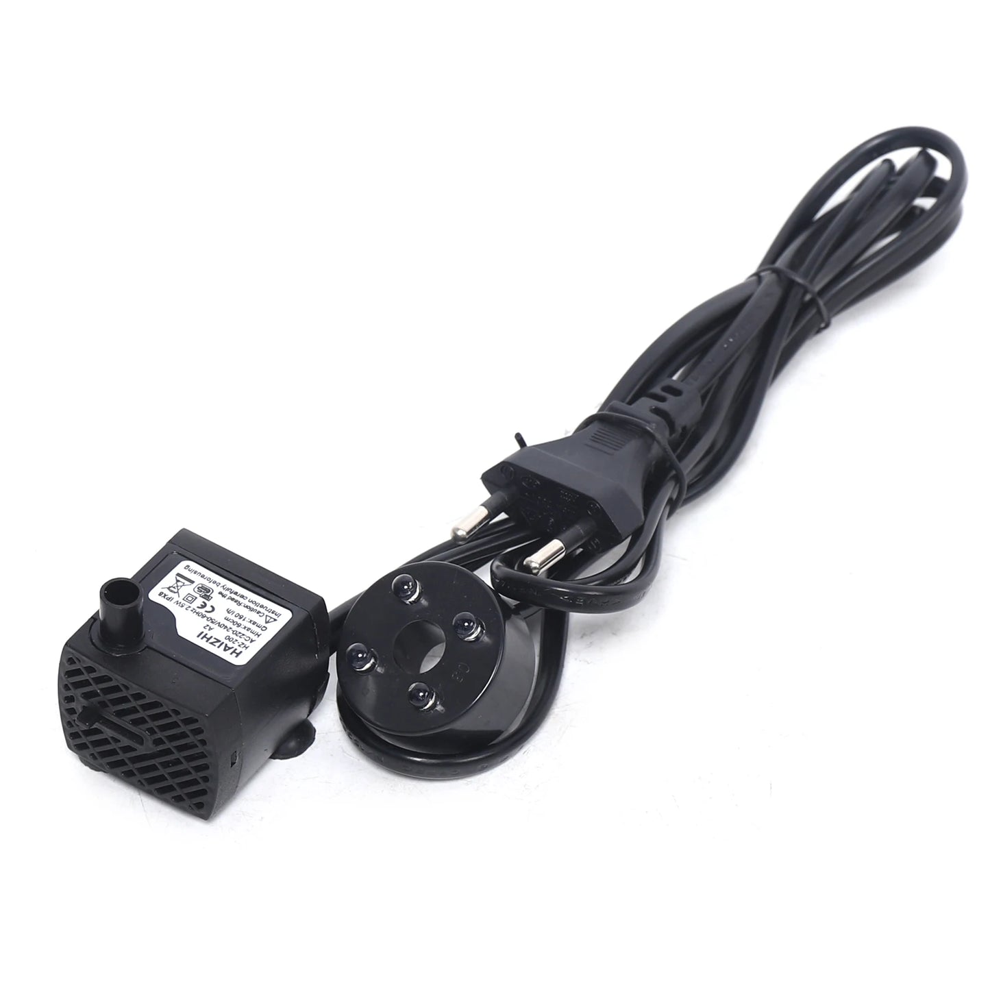 Lampe YourLab « Waterfall Rock LED » – Fontaine de Table Résine avec Boule LED & Atomiseur