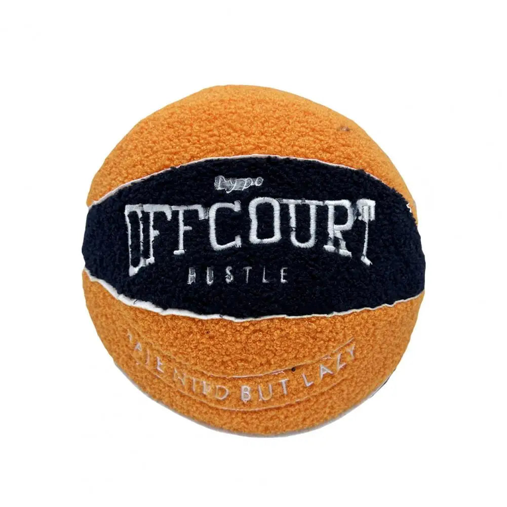 Coussin YourLab – Ballon de Basket Peluche 25 cm (Fluffy Edition)