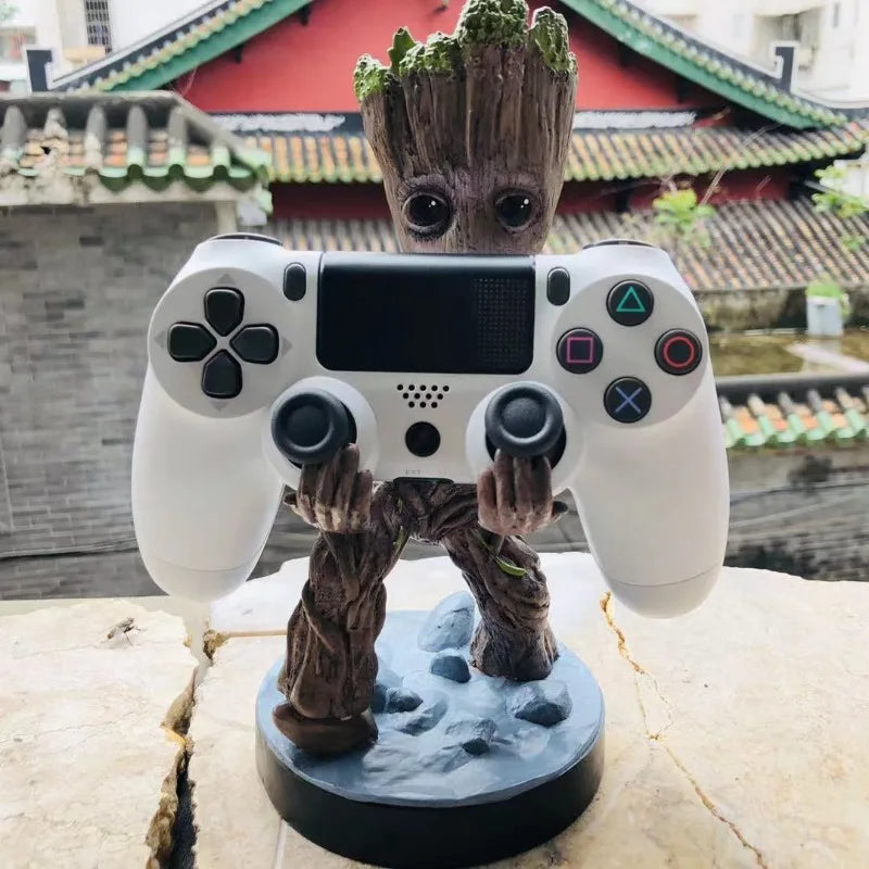 Support YourLab “Groot” Marvel – Porte-smartphone & Manette pour PS5/Xbox
