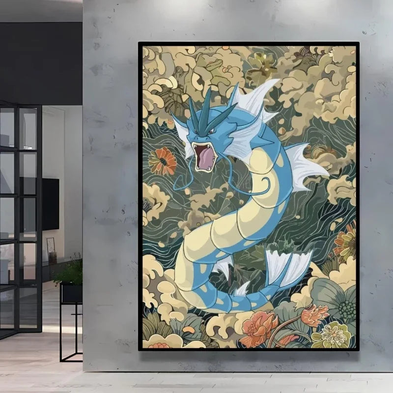 Pokemon  Anime Poster HD Canvas Print Home Decor Painting Kids Wall Decoration Living Room Poster Canvas Wall Art