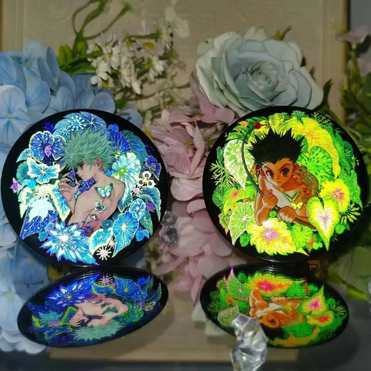 Badges YourLab “Hunter x Hunter” – Broches Gon & Killua (Pack/Individuel)