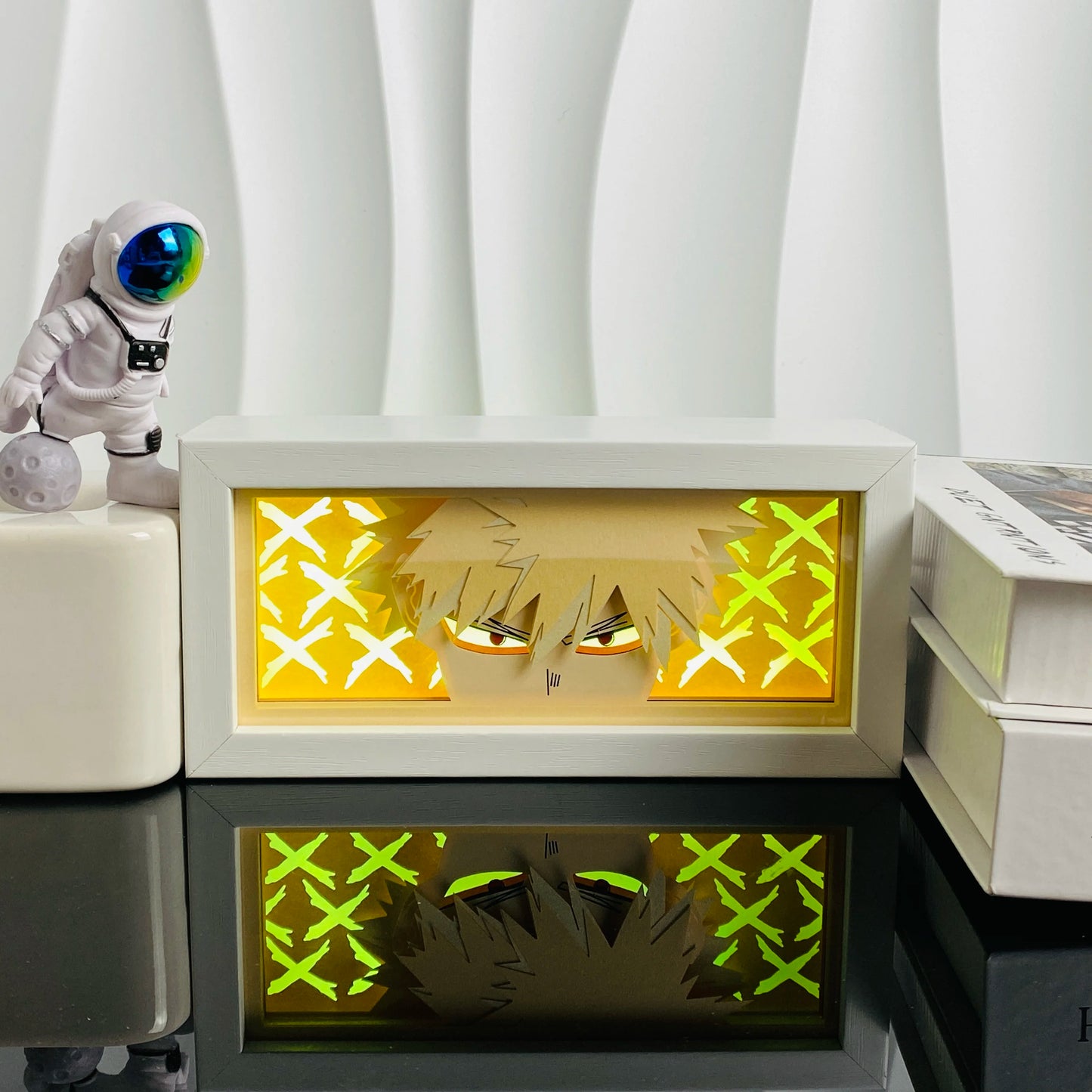 3D Anime Light Box Led Paper Carving  Bedroom Decor Night Lamp Cartoon Manga Shadow Glowing Lightbox Table Lamp for Friend Gifts