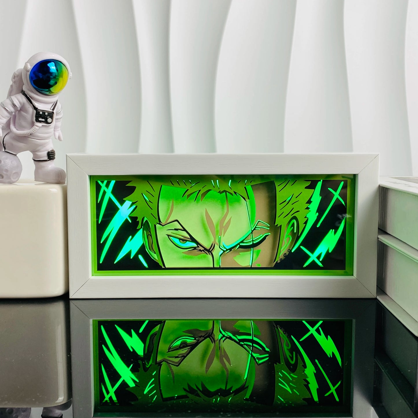 3D Anime Light Box Led Paper Carving  Bedroom Decor Night Lamp Cartoon Manga Shadow Glowing Lightbox Table Lamp for Friend Gifts