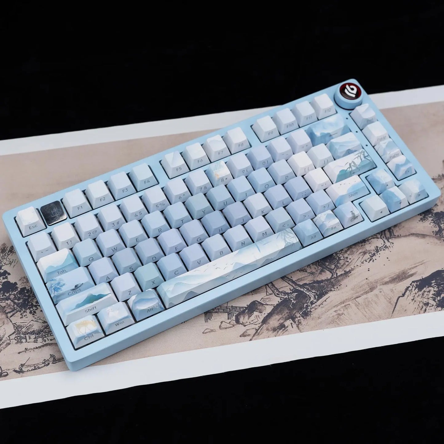 YourLab Premium Keyboards “Great Wave of Kanagawa” – 125 touches Dye-Sub