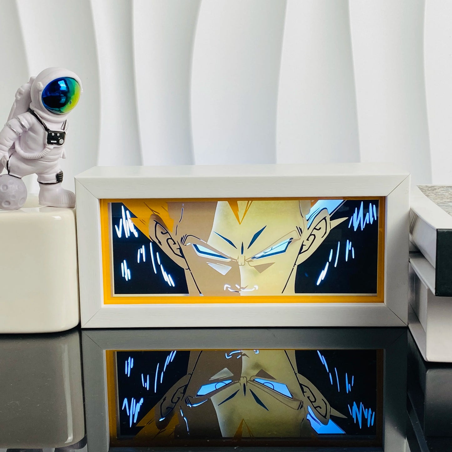 3D Anime Light Box Led Paper Carving  Bedroom Decor Night Lamp Cartoon Manga Shadow Glowing Lightbox Table Lamp for Friend Gifts