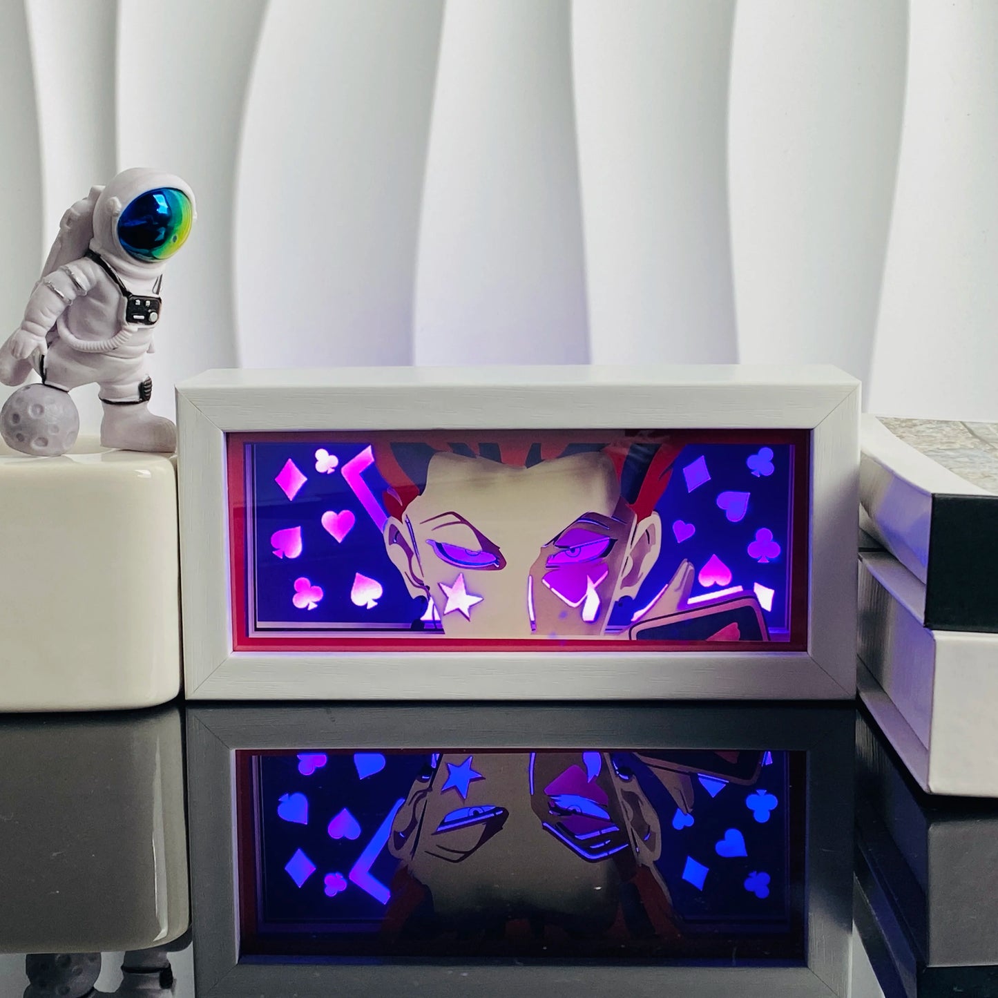 3D Anime Light Box Led Paper Carving  Bedroom Decor Night Lamp Cartoon Manga Shadow Glowing Lightbox Table Lamp for Friend Gifts