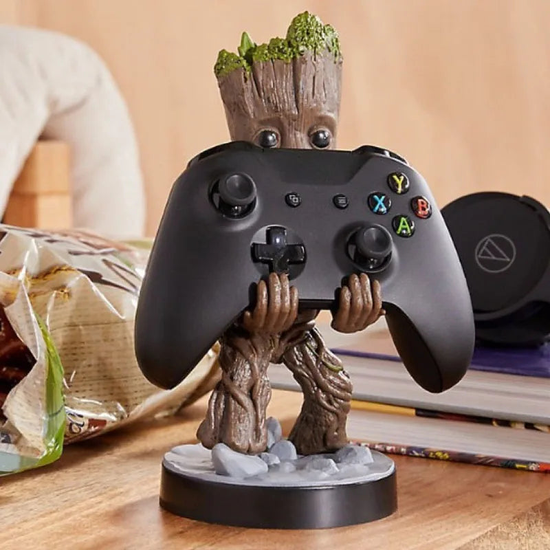 Support YourLab “Groot” Marvel – Porte-smartphone & Manette pour PS5/Xbox