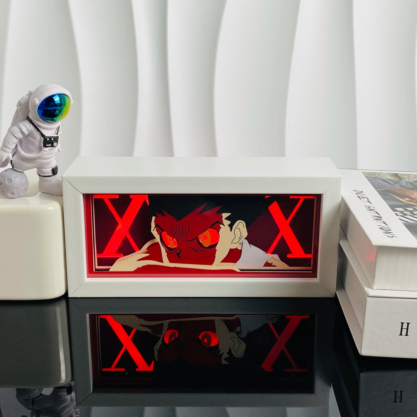 3D Anime Light Box Led Paper Carving  Bedroom Decor Night Lamp Cartoon Manga Shadow Glowing Lightbox Table Lamp for Friend Gifts