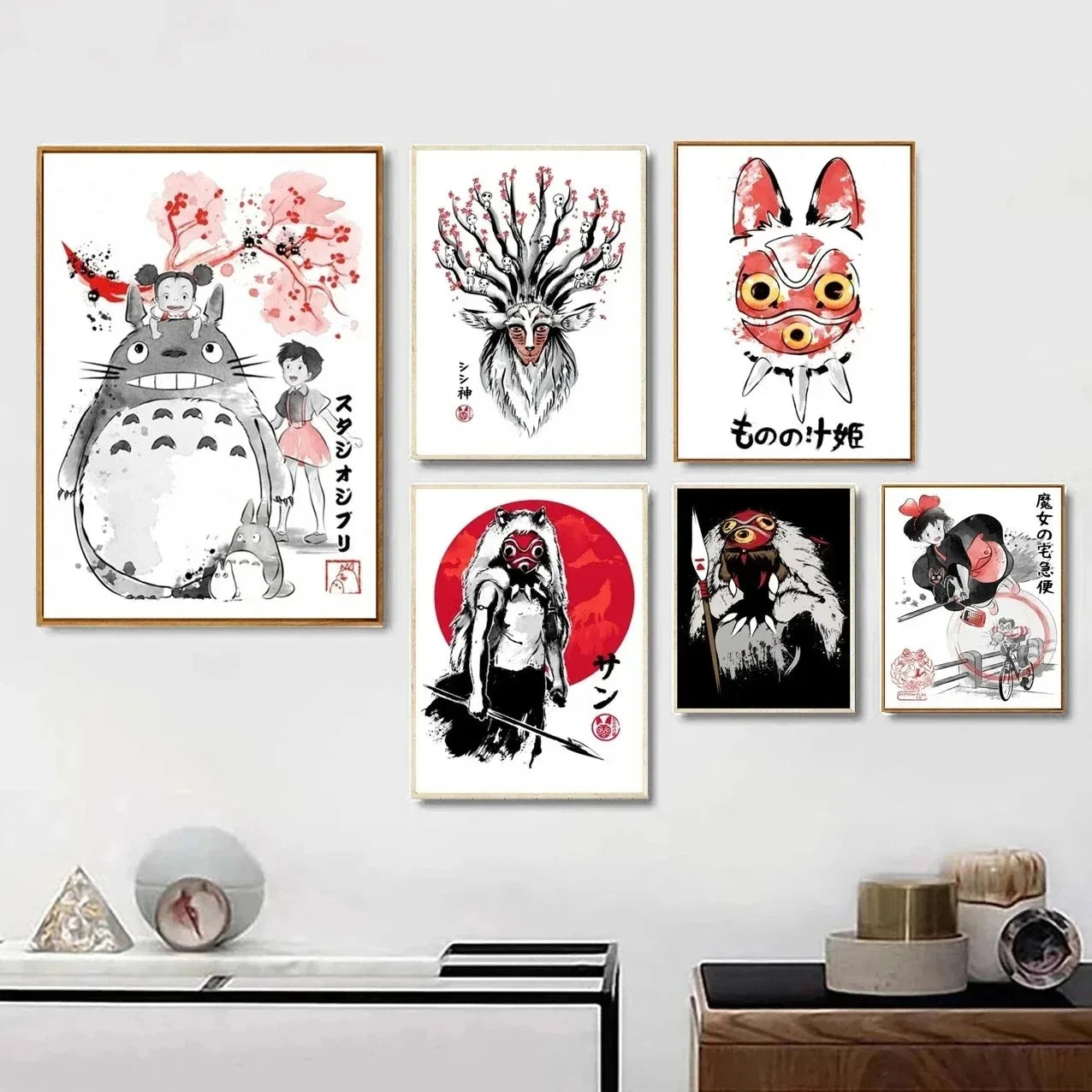 Affiche/Toile “Ghiblis” – My Neighbor Totoro and friend's