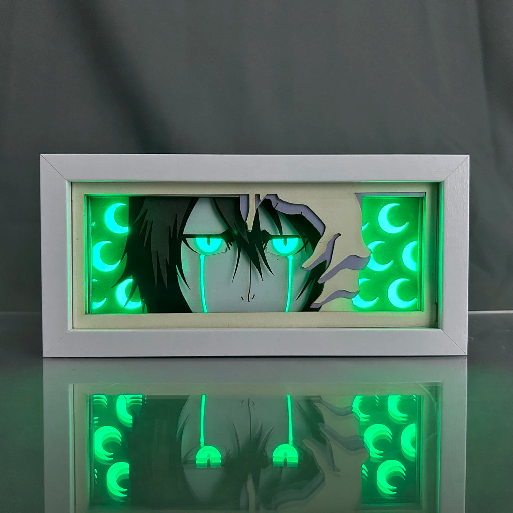 Paper Cut Anime Light Box Bleach Ulquiorra Cifer for Bedroom Decor Kids Birthday Gift Manga Table Lamps Ichigo Kurosaki Lightbox