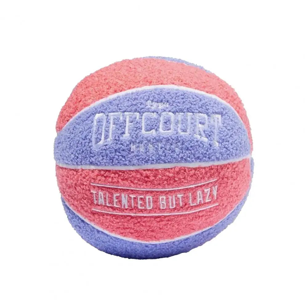 Coussin YourLab – Ballon de Basket Peluche 25 cm (Fluffy Edition)
