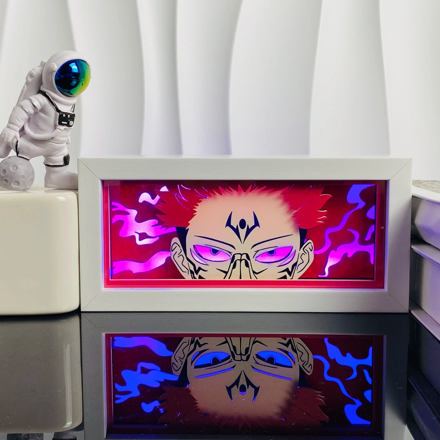 3D Anime Light Box Led Paper Carving  Bedroom Decor Night Lamp Cartoon Manga Shadow Glowing Lightbox Table Lamp for Friend Gifts