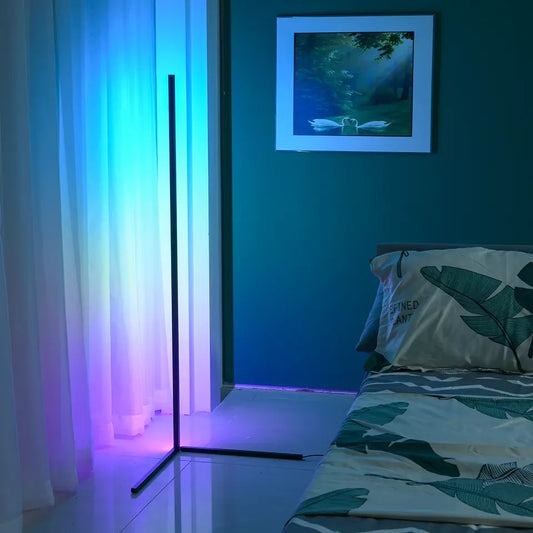 Lampadaire YourLab “Smart RGBIC Floor Lamp” – LED Connectée, 16 M Couleurs & Mode Music-Sync