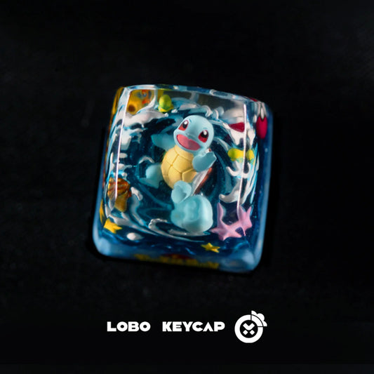 Capuchons de touches Premium YourLab – Pokémon Bulbasaur & Squirtle (Accessoires Clavier)