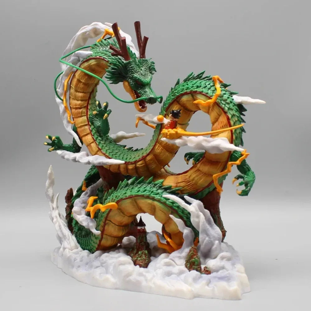 Figurine YourLab – Shenron & Goku (22 cm) – Dragon Ball Statue PVC