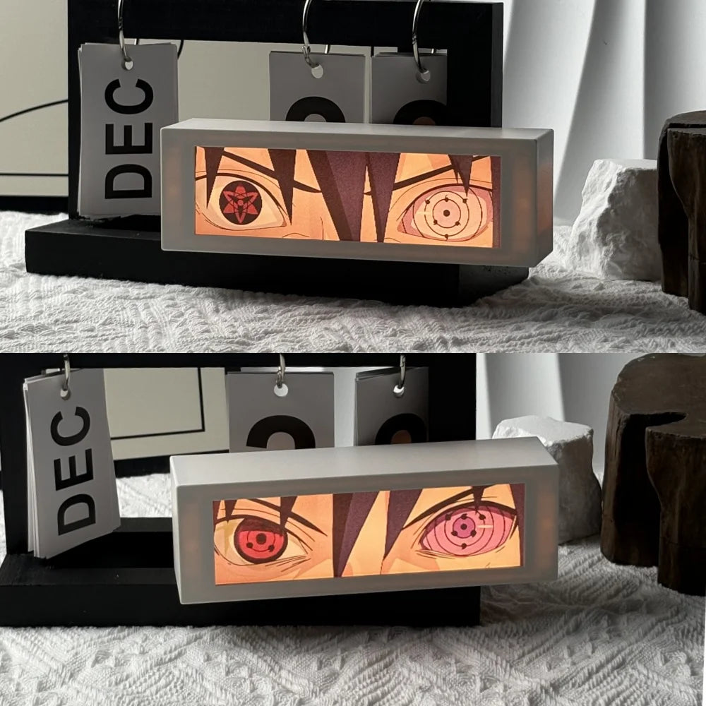 3D Anime Motion Night Light Anime Laser Lamp Box Led Light For Bedroom Desk Decor Manga Birthday Gift Table Lamps Lightbox