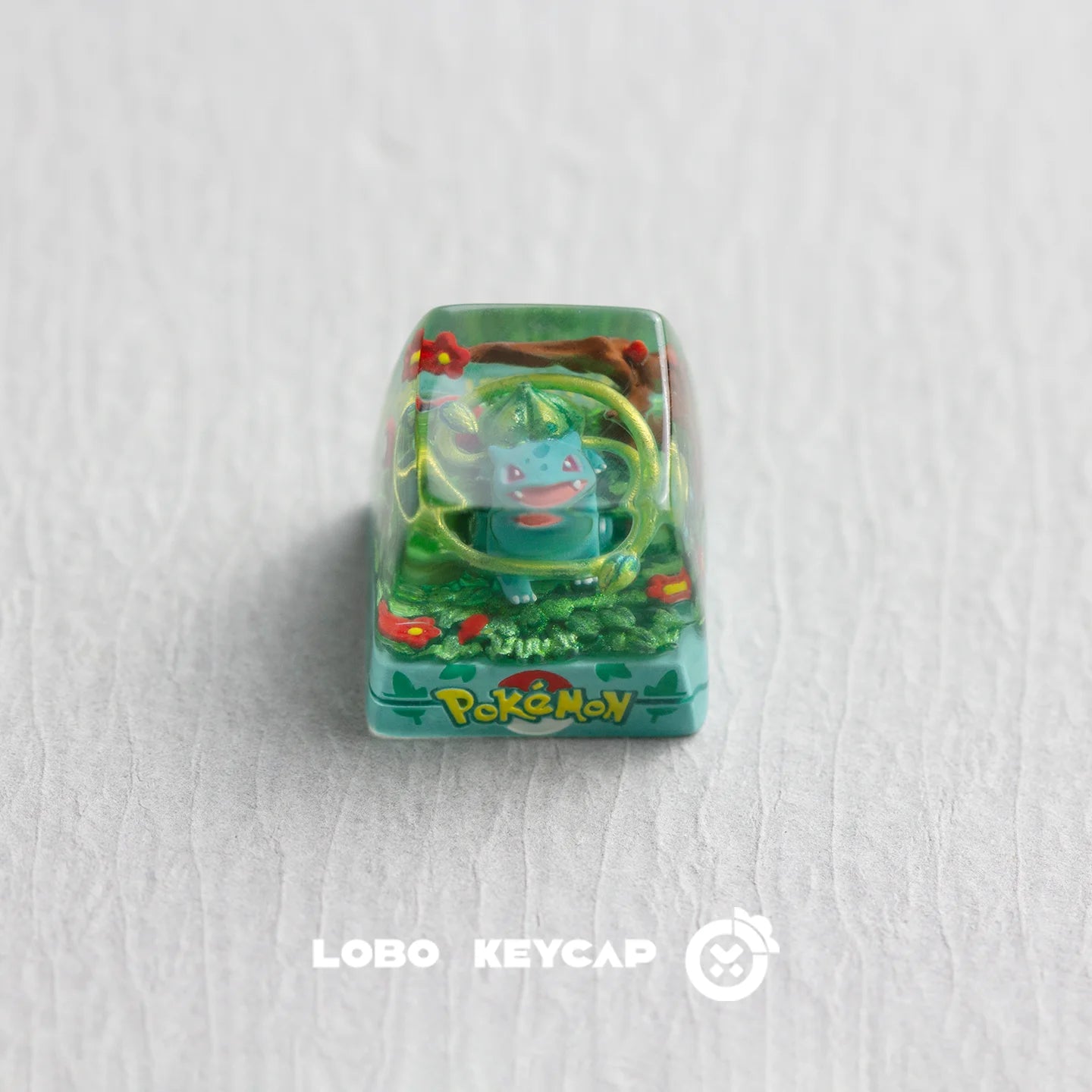 Capuchons de touches Premium YourLab – Pokémon Bulbasaur & Squirtle (Accessoires Clavier)