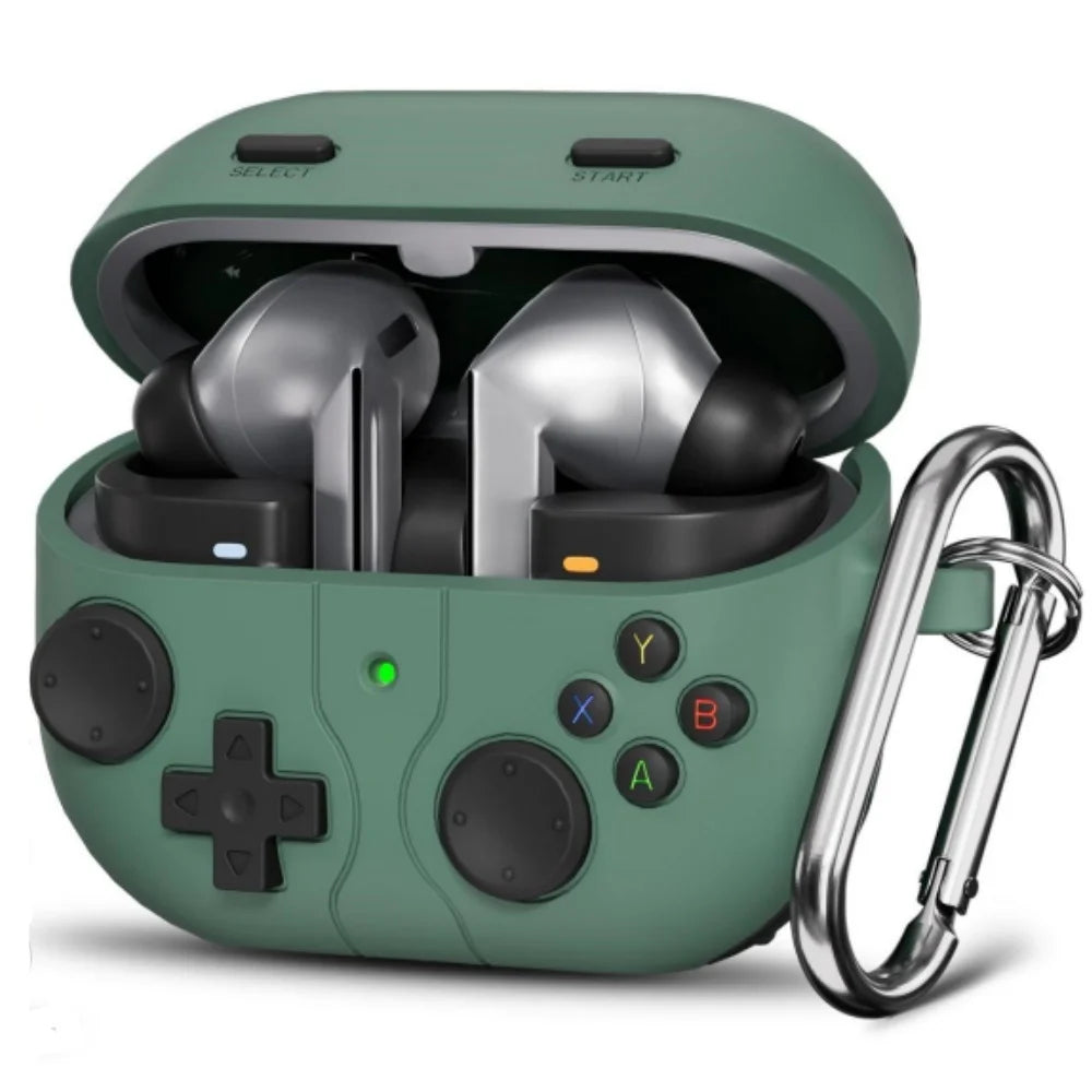 Coque YourLab + Kit Nettoyage – Samsung Galaxy Buds 3 / Buds 3 Pro (Design Cartoon Game)