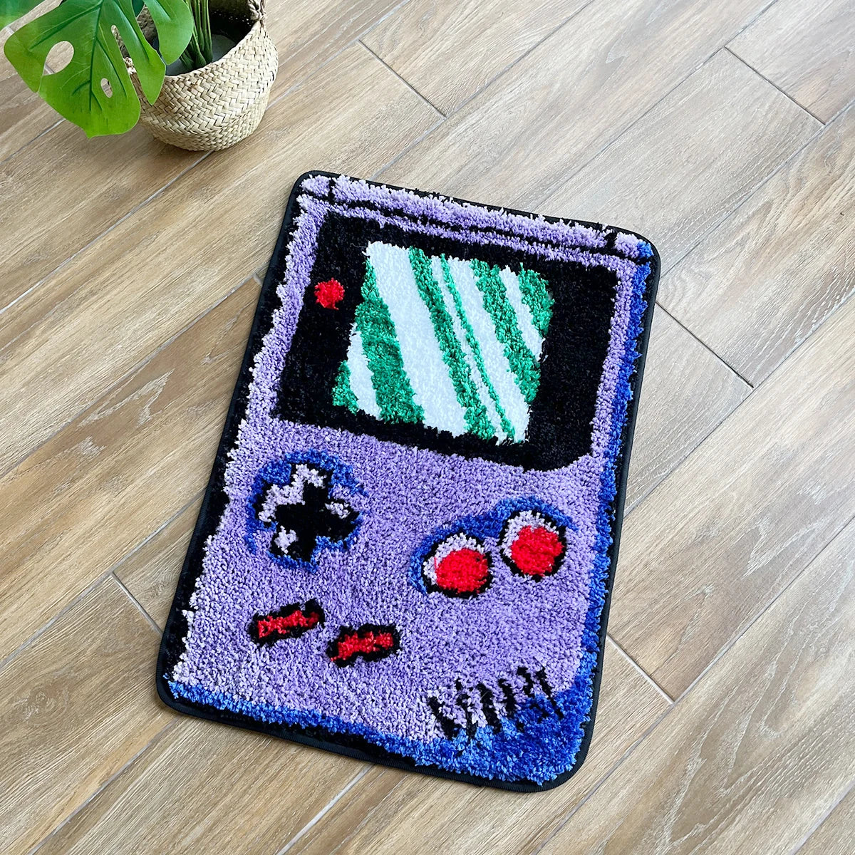 Tapis YourLab “Hand-Held Game Device” – Tufted Rug Nostalgie Gaming