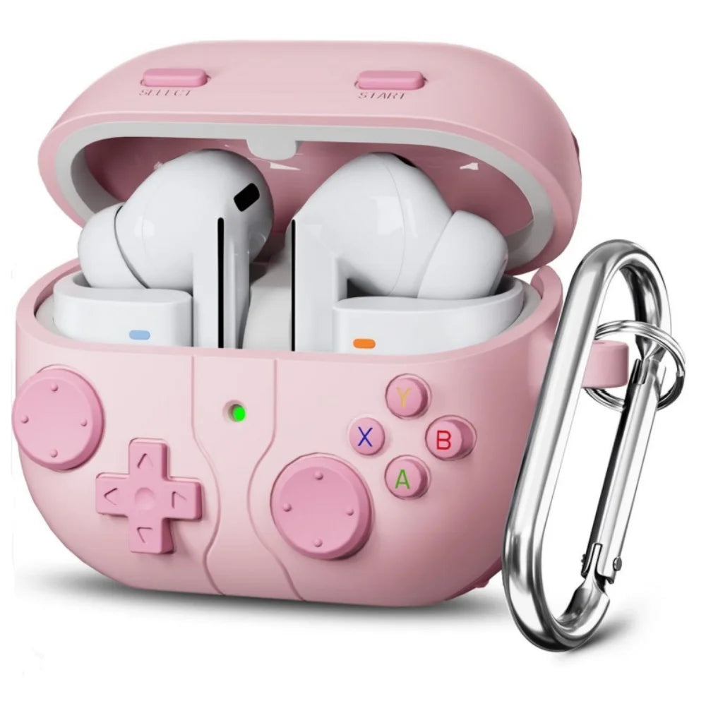 Coque YourLab + Kit Nettoyage – Samsung Galaxy Buds 3 / Buds 3 Pro (Design Cartoon Game)