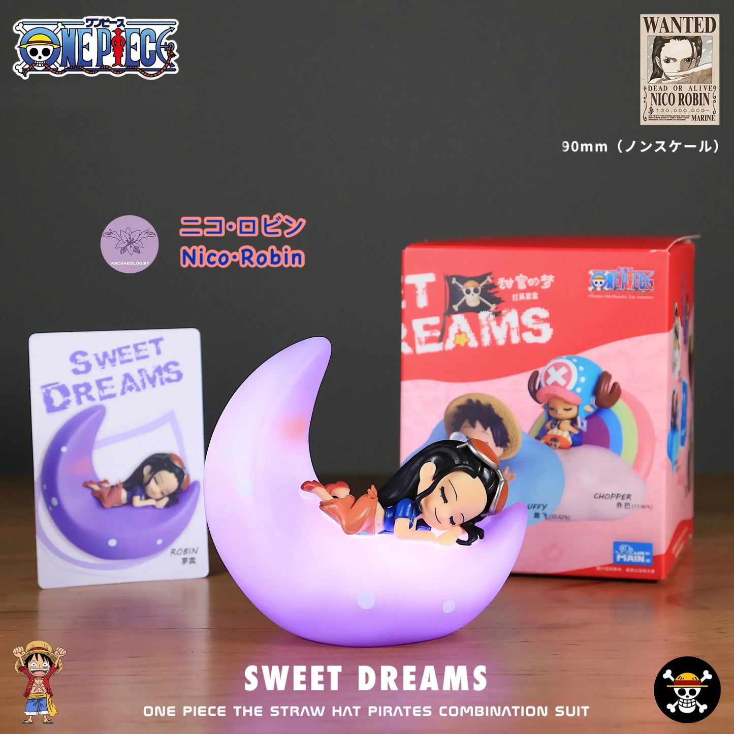 Lampe One Piece YourLab – Luffy “Sweet Dreams” Veilleuse Rechargeable