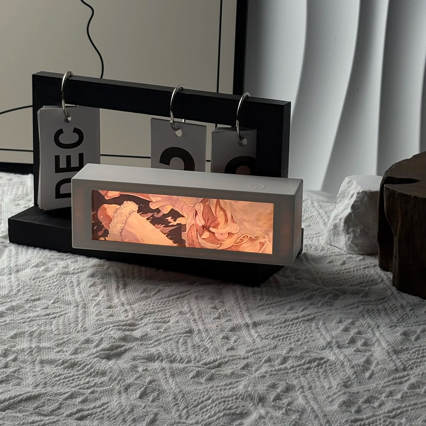 3D Anime Motion Night Light Anime Laser Lamp Box Led Light For Bedroom Desk Decor Manga Birthday Gift Table Lamps Lightbox