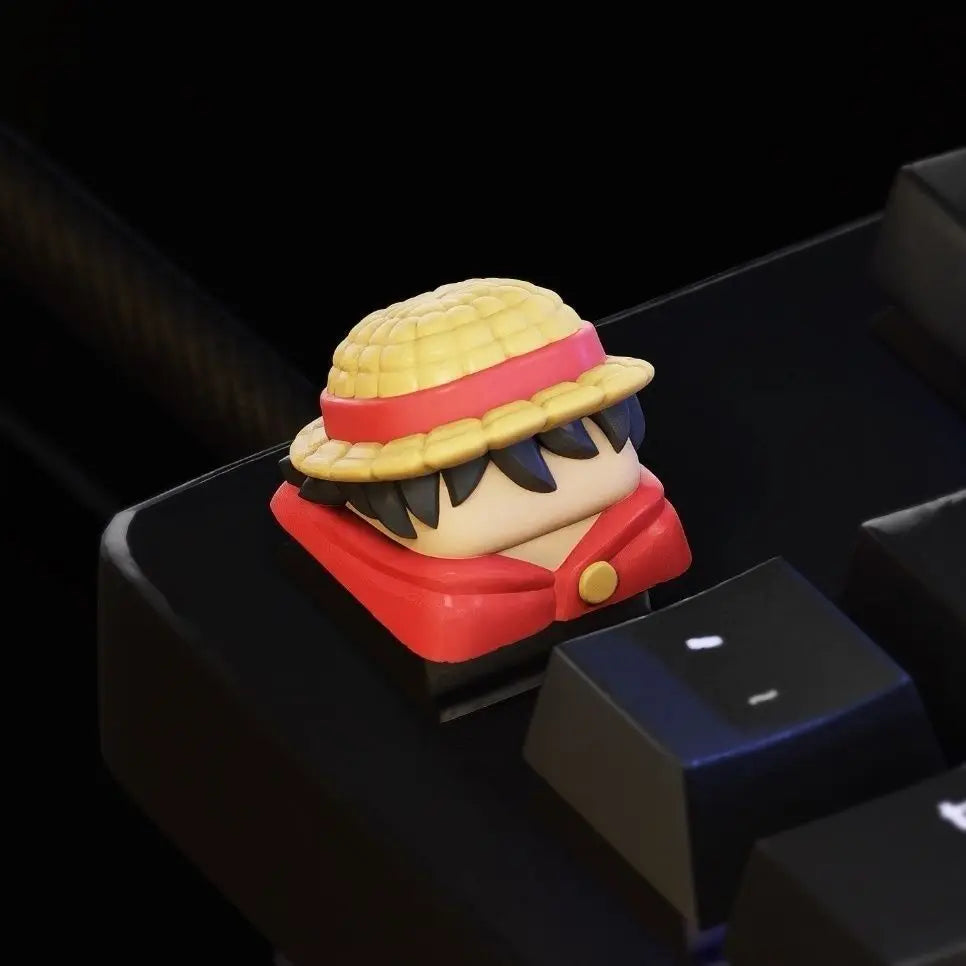 Keycaps YourLab – Set One Piece (Luffy, Zoro, Sanji) pour Clavier Mécanique