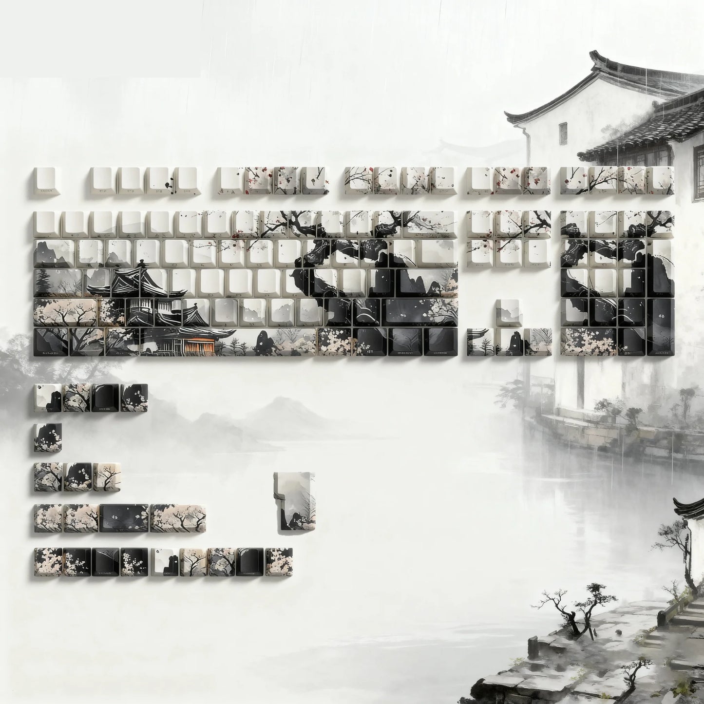 YourLab Premium Keyboards “Great Wave of Kanagawa” – 125 touches Dye-Sub