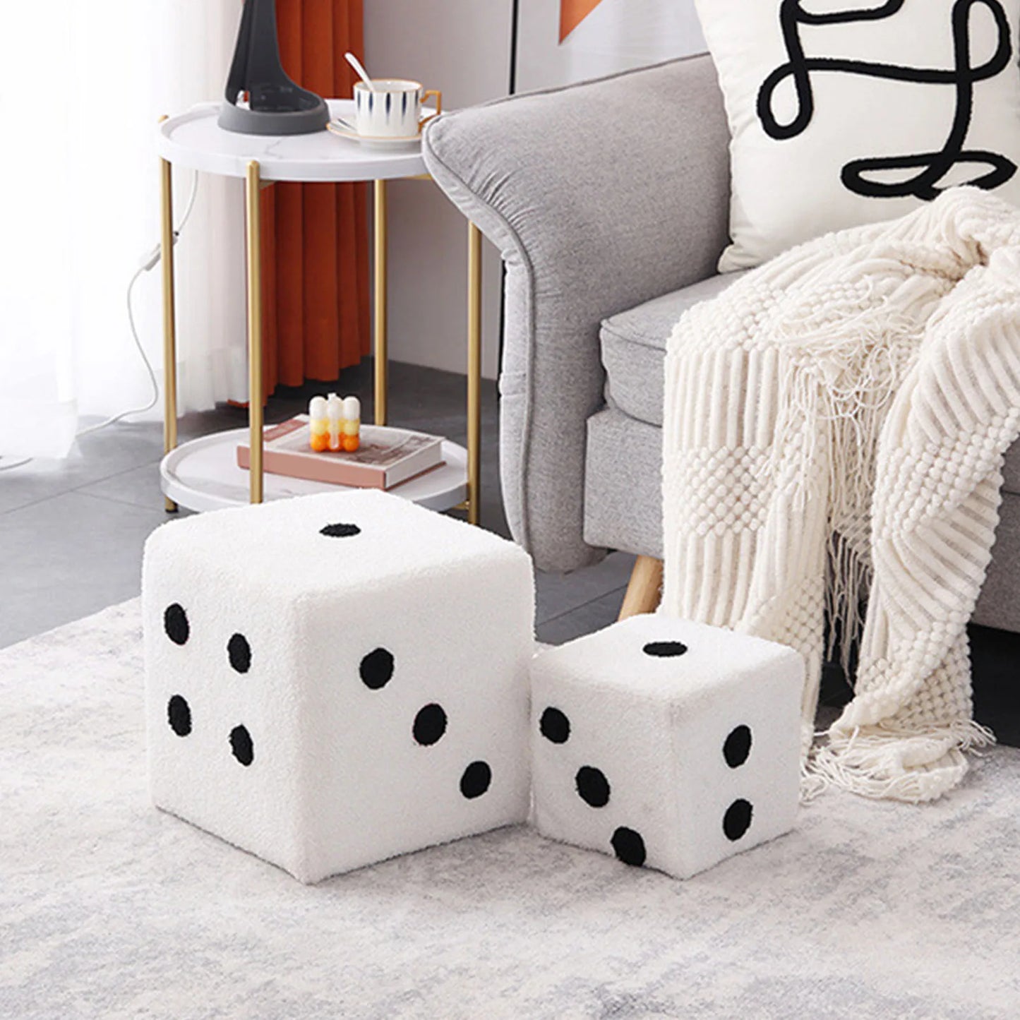 Tabouret YourLab “Soft Comfort” – Assise Douce & Base Stable, Multi-Usage