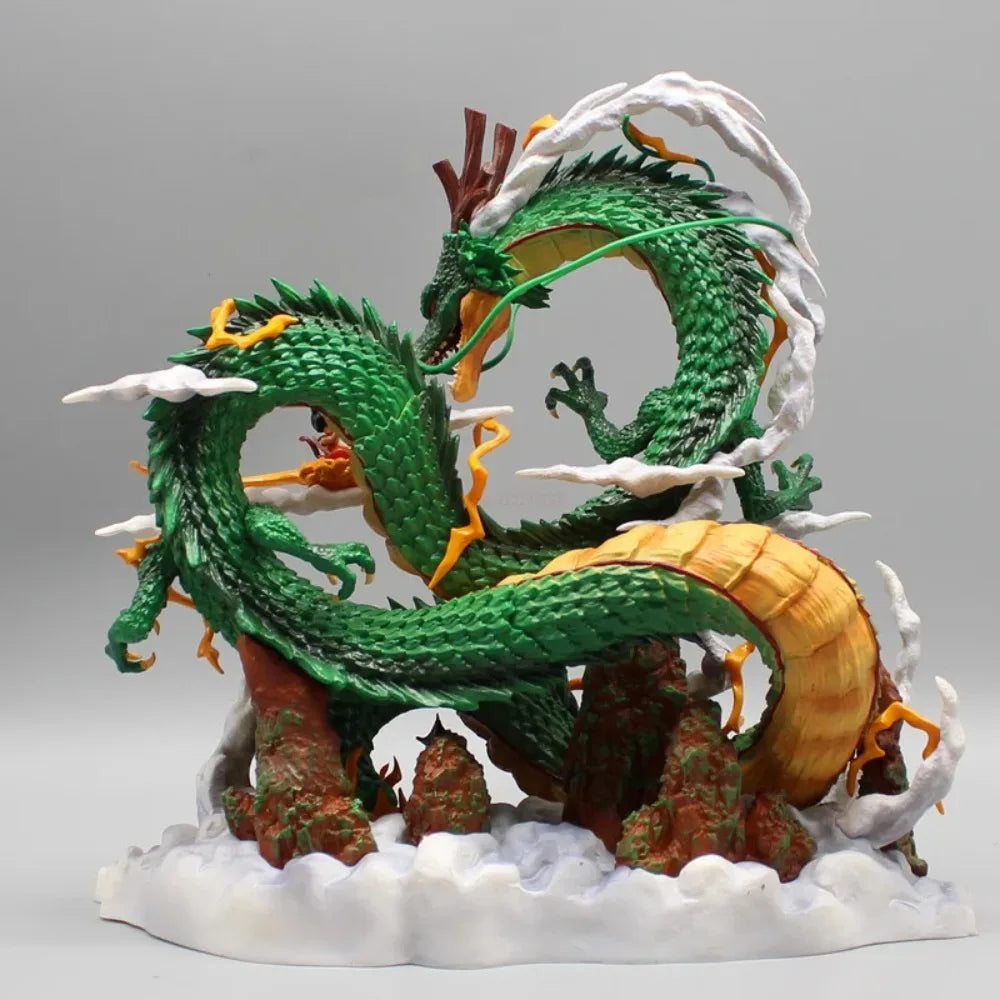 Figurine YourLab – Shenron & Goku (22 cm) – Dragon Ball Statue PVC