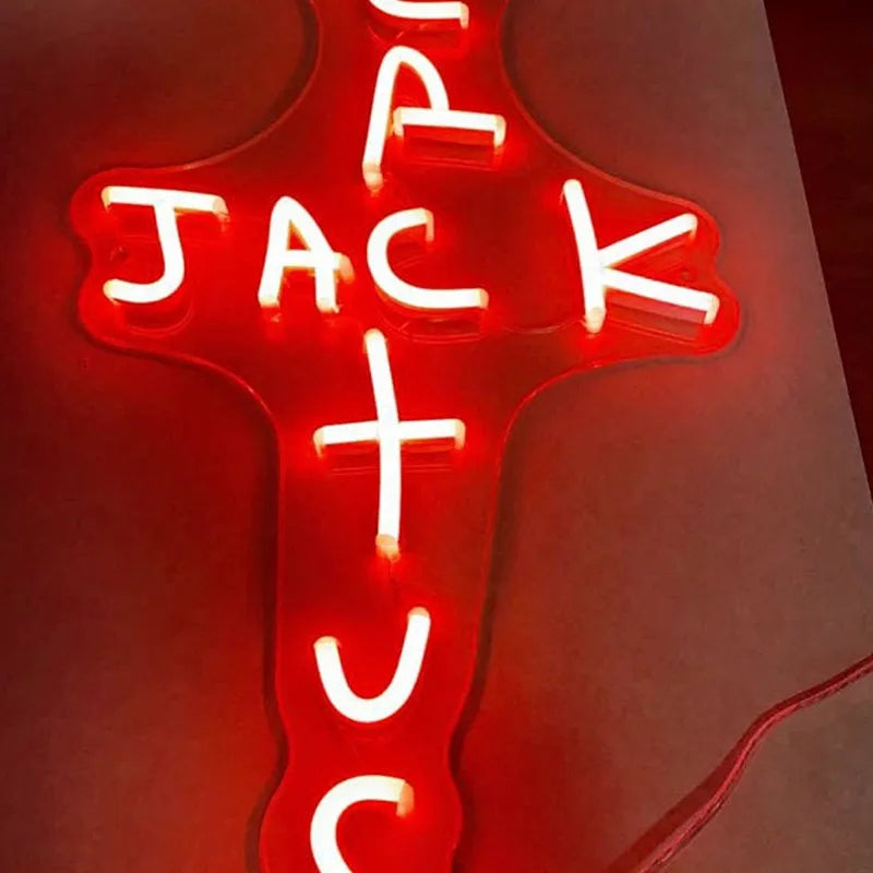 Enseigne Néon YourLab “Cactus Jack” LED USB – Décoration Murale Geek / Bar